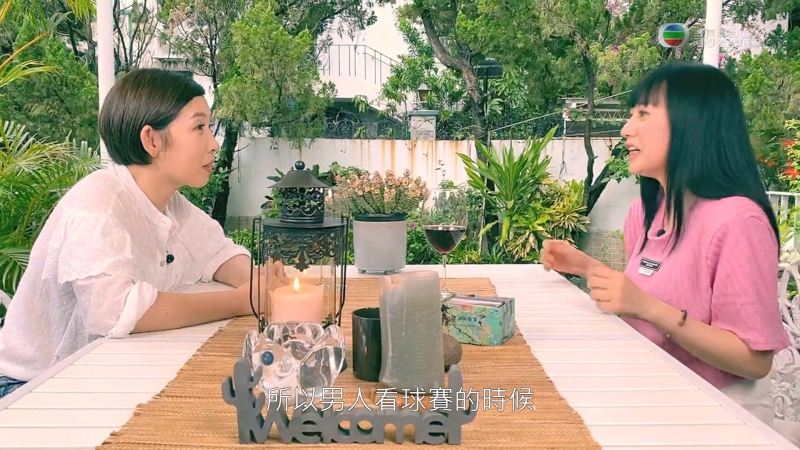 江欣燕分享了提出离婚之时,但前夫「挂住睇波」竟然没有反应。(《单对单》截图)