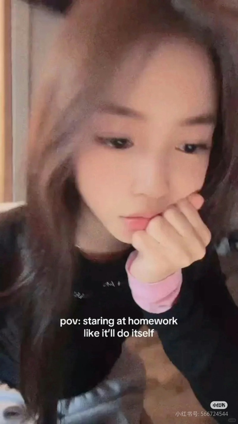 赵薇女儿小四月。(小红书)