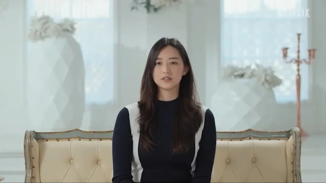 叶萱曾在Netflix纪录片《以神之名:信仰的背叛》中公开在摄理教的经历。(Netflix Asia)