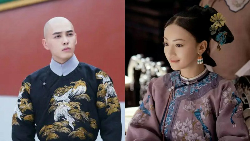 吴谨言与洪尧因合作《延禧攻略》结缘。(《延禧攻略》剧照)