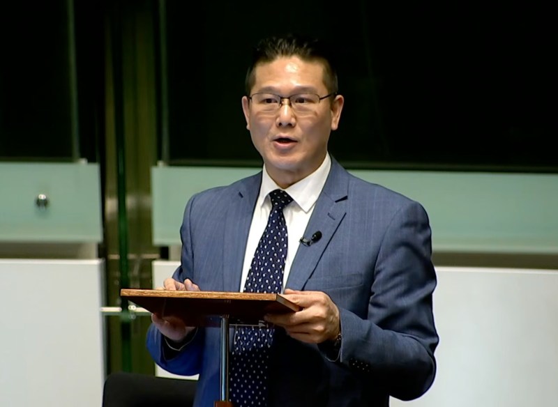 立法会议员梁子颖。(直播截图)