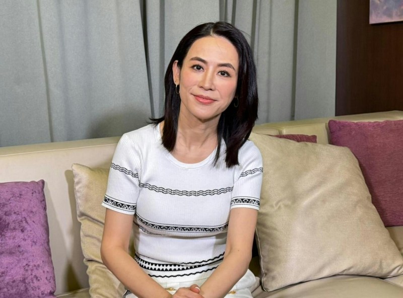 宣萱自爆拍戏拍到爆微丝血管。