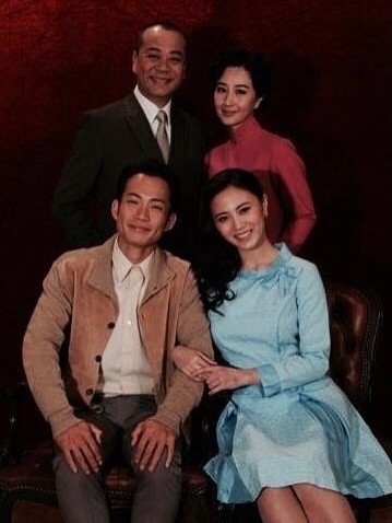 朱晨丽曾与不少前辈合作。(IG@rebecca_zhu)