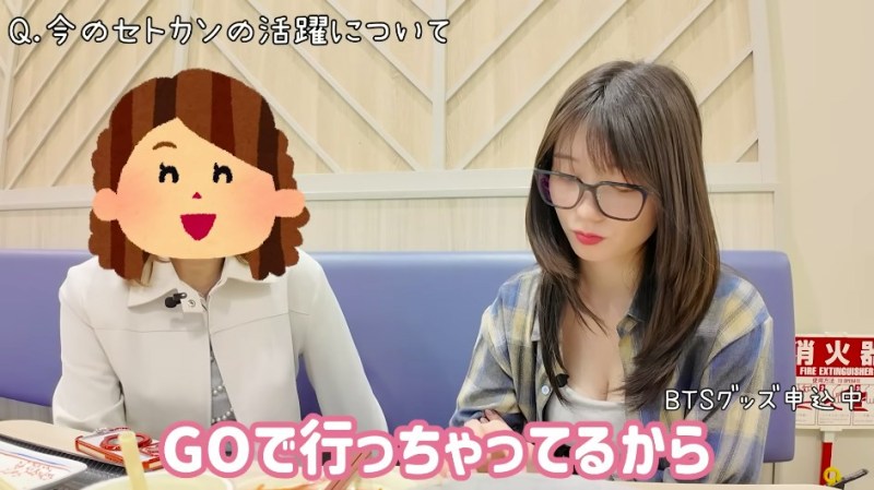 但「第一次看到爸爸哭出声音」这句话本身就够了,一个父亲,在得知女儿决定拍成人片的那一刻,情绪彻底决堤。(YouTube@セトカンちゃんねる / 瀬戸环奈 Kanna Seto Official)