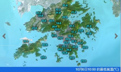 寒露临近！香港今晨市区仅23.3度创入秋新低，天文台预测后续回暖及内陆昼夜温差-硕谷新闻聚合