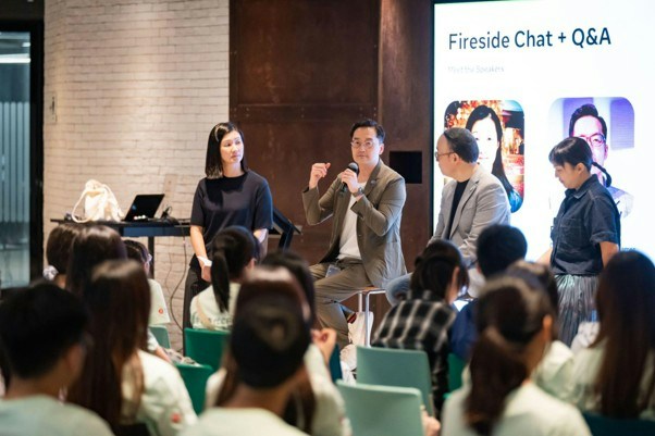 「恒生新生代CEO启蒙课程」学员参与Meta工作坊,了解AI对社交及媒体的影响。