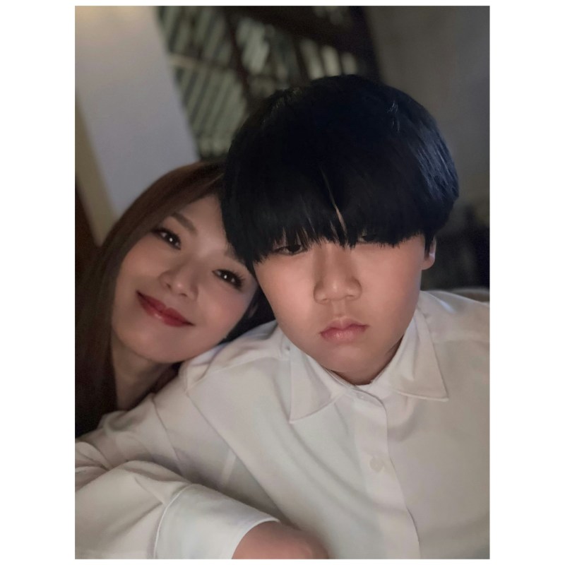 吕慧仪母兼父职。(IG@konniecrab)
