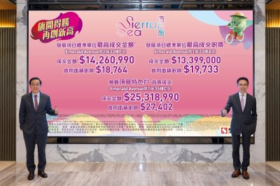 西沙SIERRA SEA第2C(2)期中标41套，顶层特色户售价破2531万-硕谷新闻聚合
