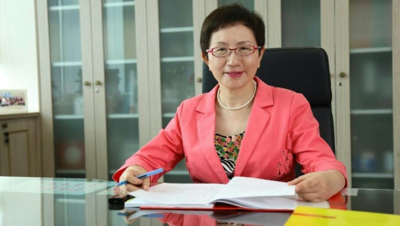 台湾财政部长庄翠云。