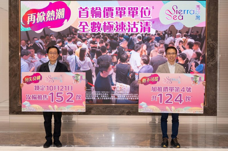 SIERRA SEA二期2C批次四日狂抛187套吸金14亿,17组大户入手4房 SIERRA SEA二期2C批次四日狂抛187套吸金14亿,17组大户入手4房
