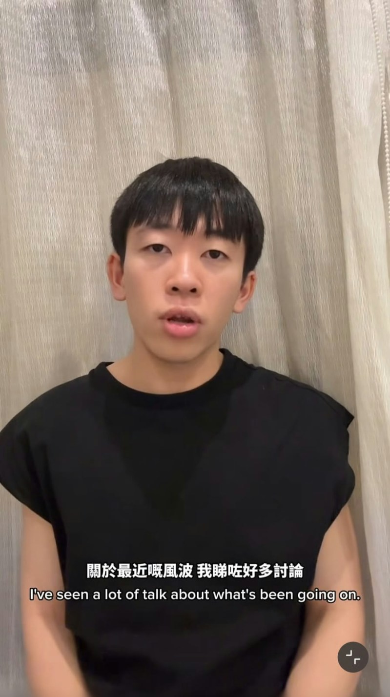 Matthew拍片列3点反击。(IG/@matthewpwj_)