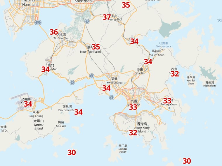 厄尔尼诺致10月极端高温,上水预报37度将破历史最迟酷热纪录 厄尔尼诺致10月极端高温,上水预报37度将破历史最迟酷热纪录