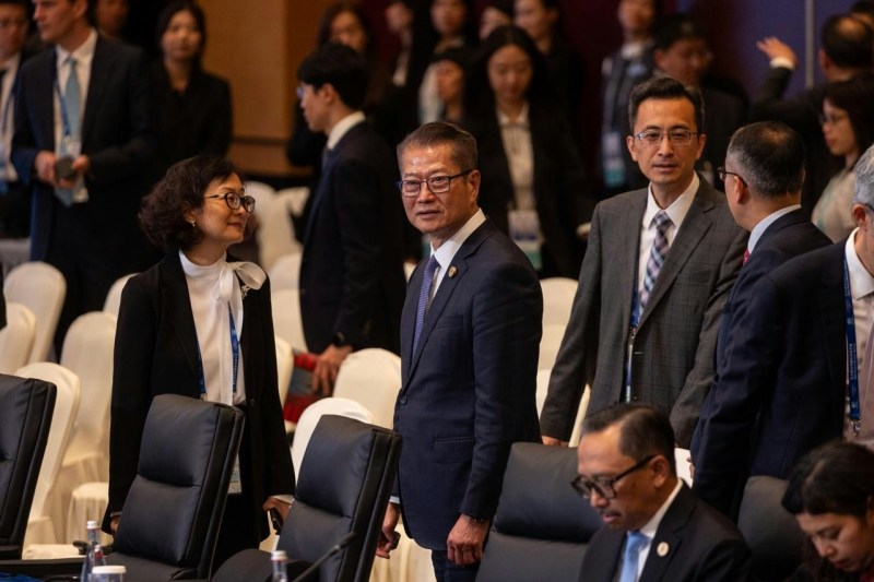 APEC财长会议开幕,财政司司长陈茂波。