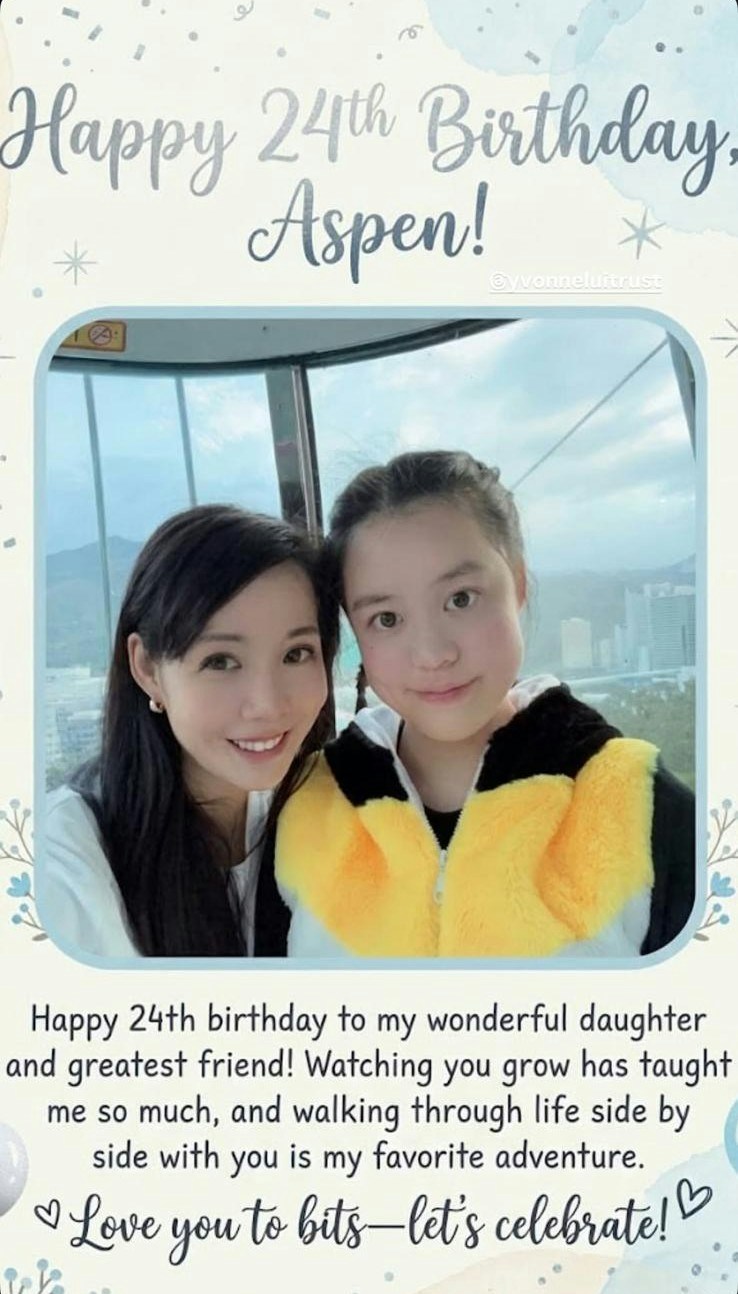 妈妈吕丽君亦特别发文为爱女送上祝贺!(IG截图)