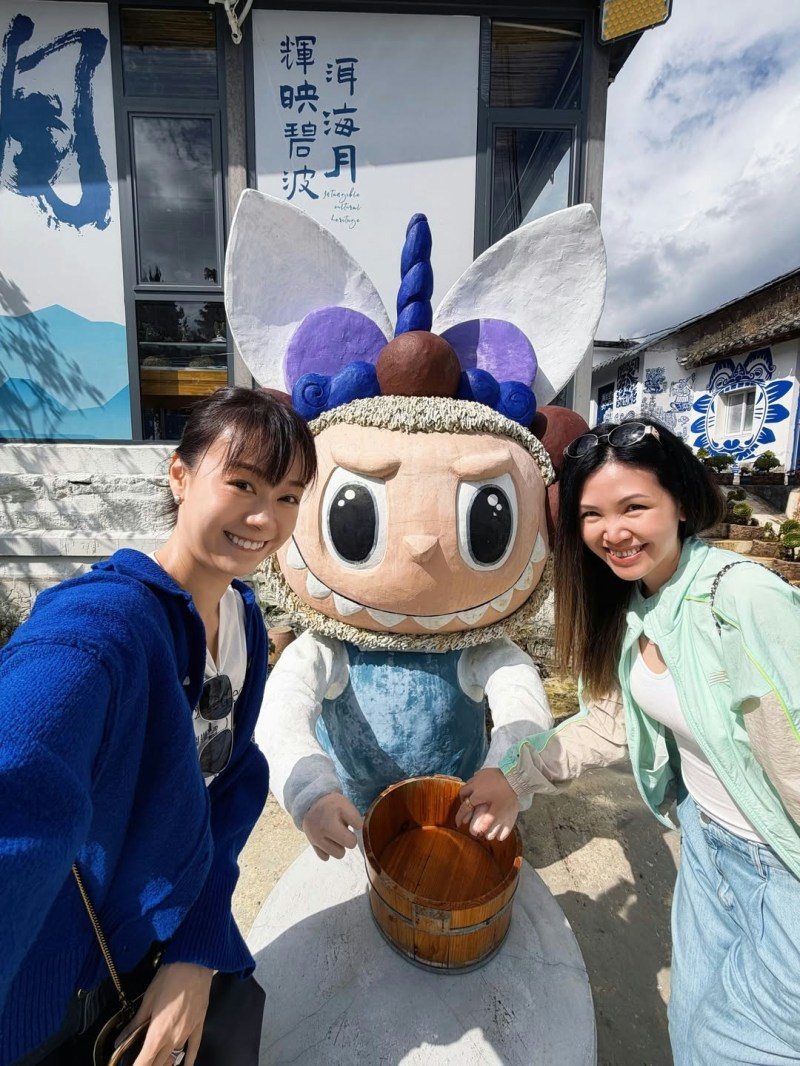 黄心颖享受大理慢活。(IG@jacquelinebwong)