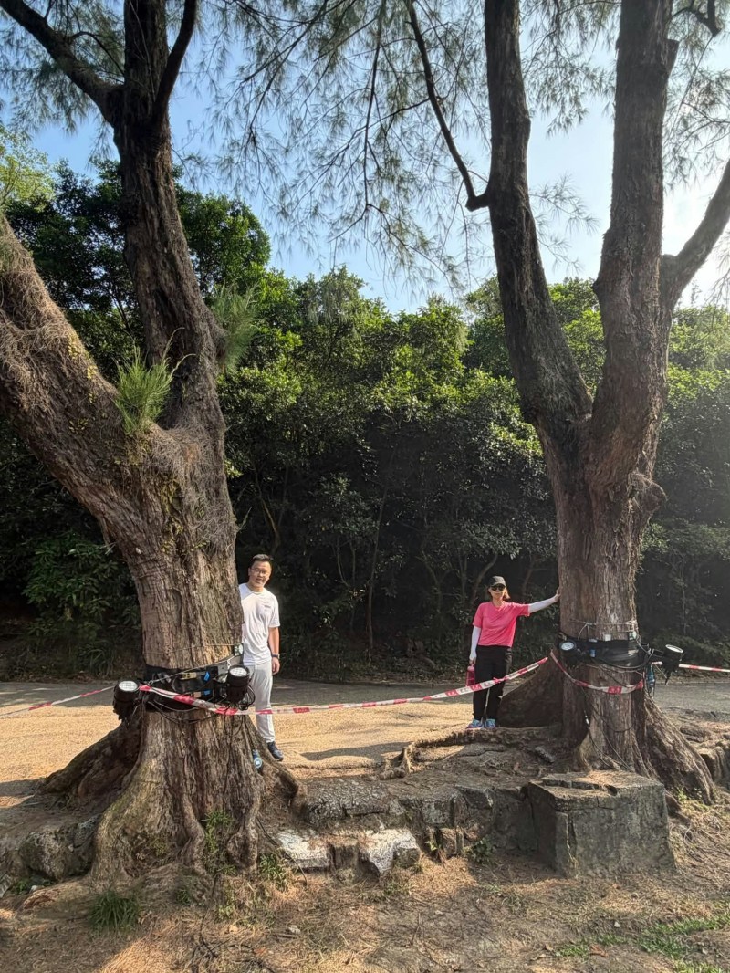 陈家珮今日到现场考察,认为该项目的规划愿景与实际环境存在显著落差。(陈家珮FB)