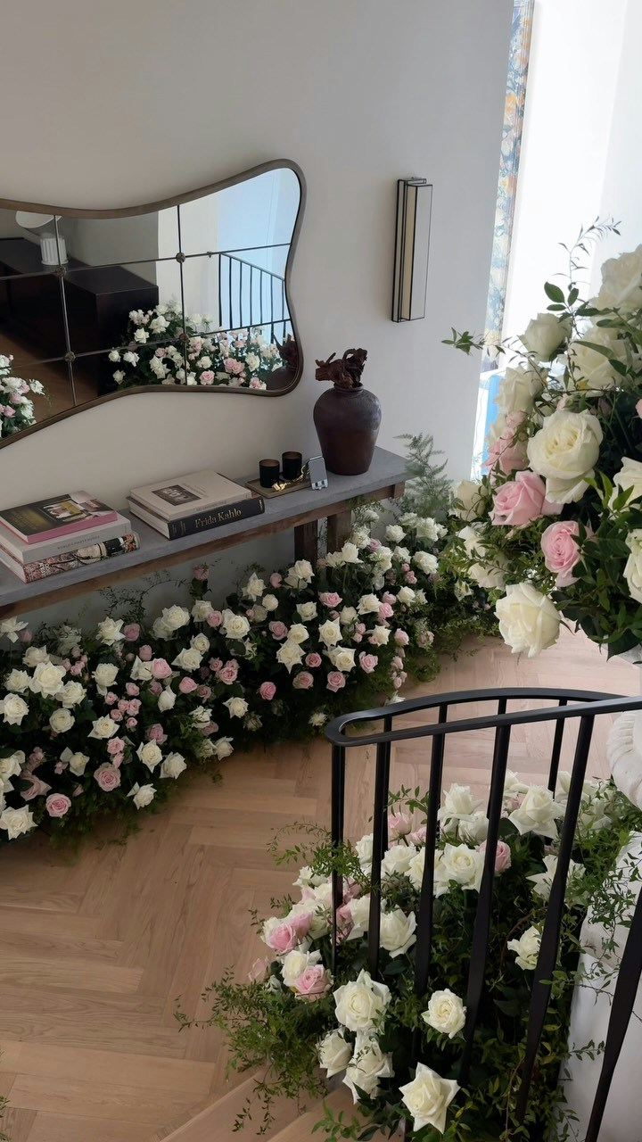 玫瑰花海。