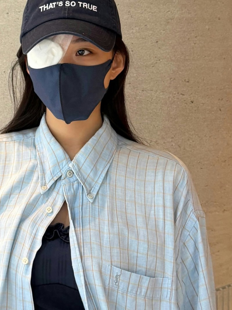 Carina身体频频响警号,月前更因眼疮太严重要入院割除。(Instagram:carinalxt)