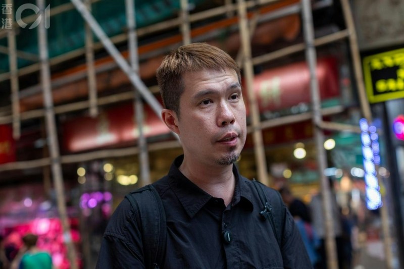 关注拾荒者的新福事工协会「拾平台」负责人邓永谦。