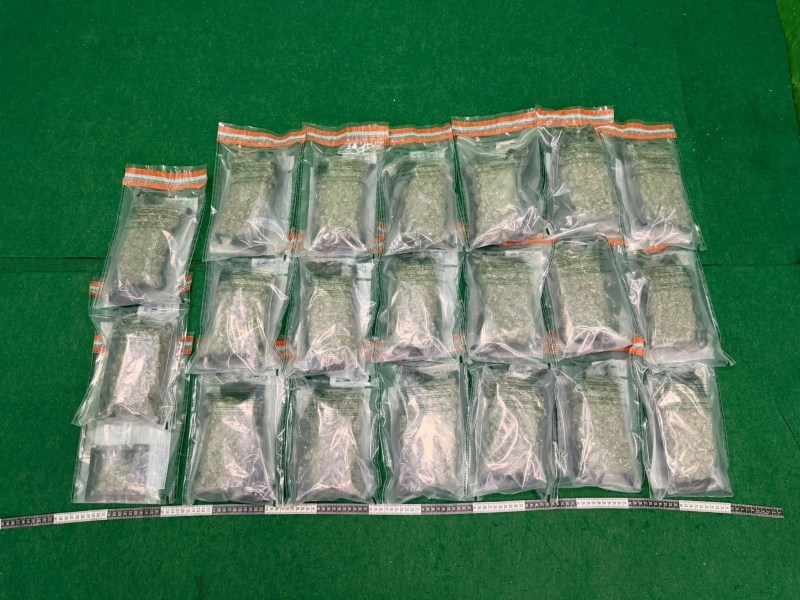 海关查获110万大麻花 两名内地男子涉跨境贩毒被捕-硕谷新闻聚合
