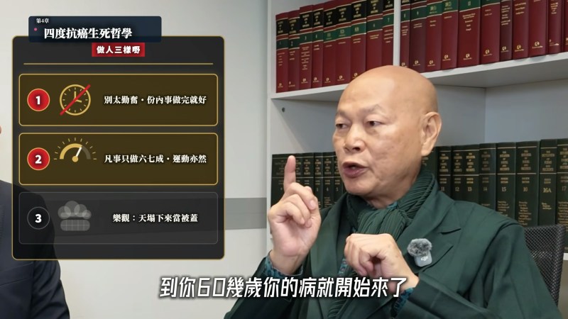 传授「处世三招」。(YouTube@smartlegalhk 法识学堂)