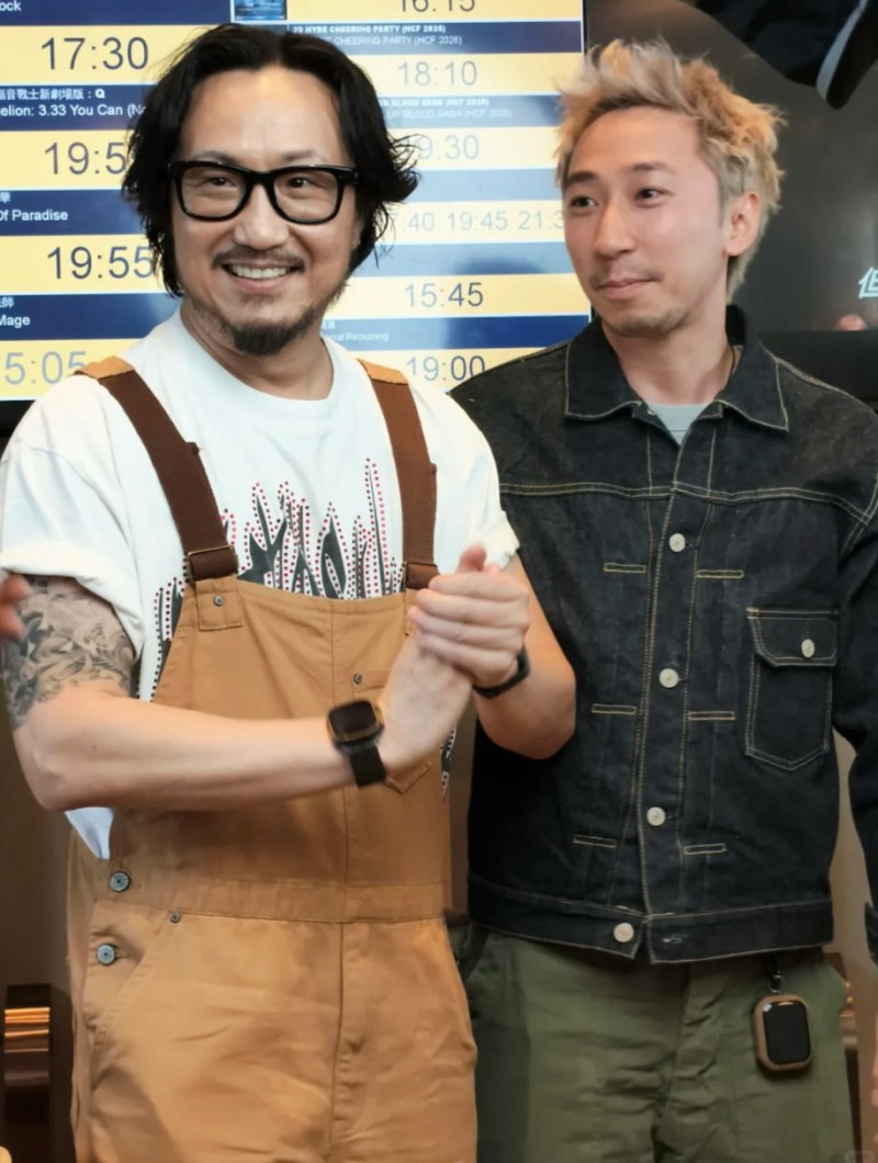 郑中基现身电影《超风》特别场。(小红书)