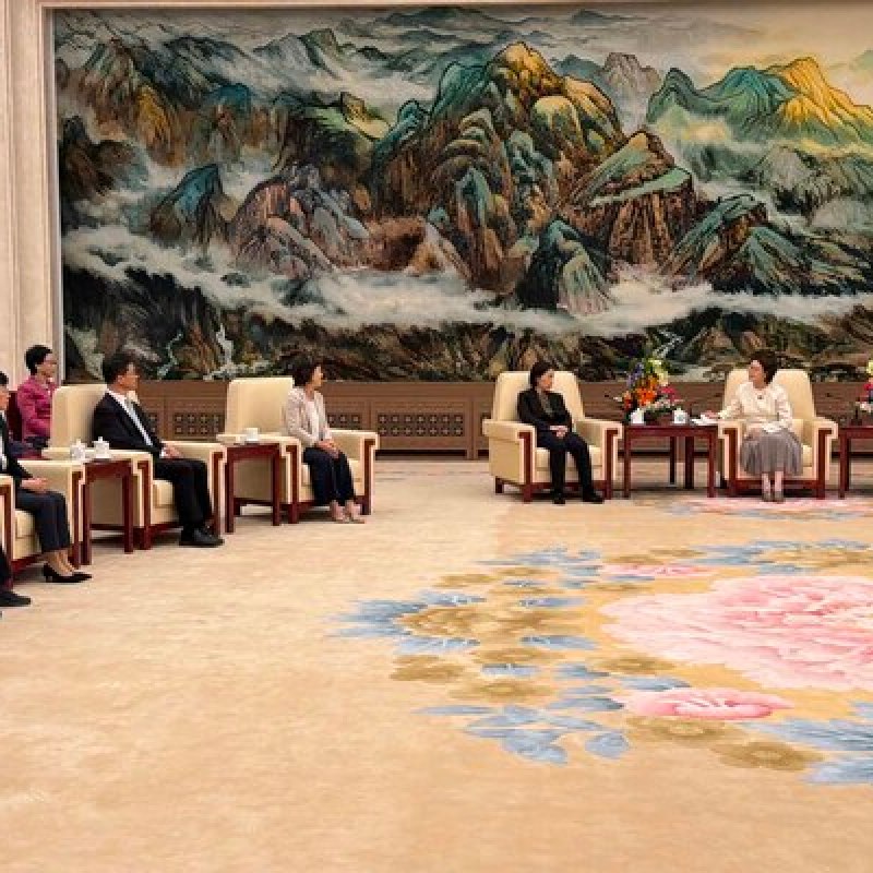 蔡若蓮率教育界訪京團 獲國家領導人接見-硕谷新闻聚合