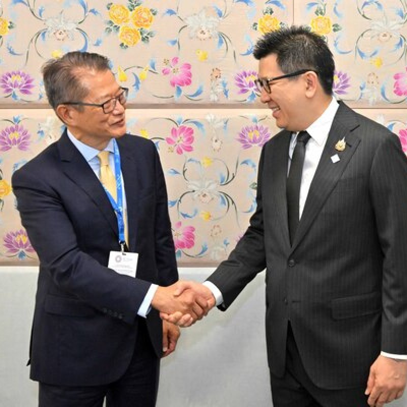 陈茂波曼谷会晤泰国副总理，商议深化经贸金融合作-硕谷新闻聚合