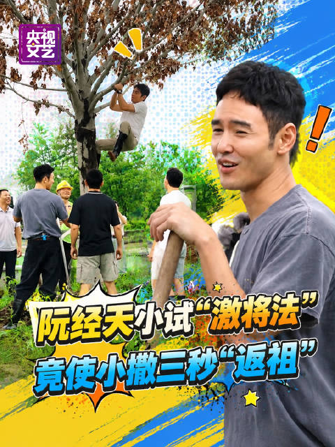 阮经天略施激将法，撒贝宁三秒上树-硕谷新闻聚合